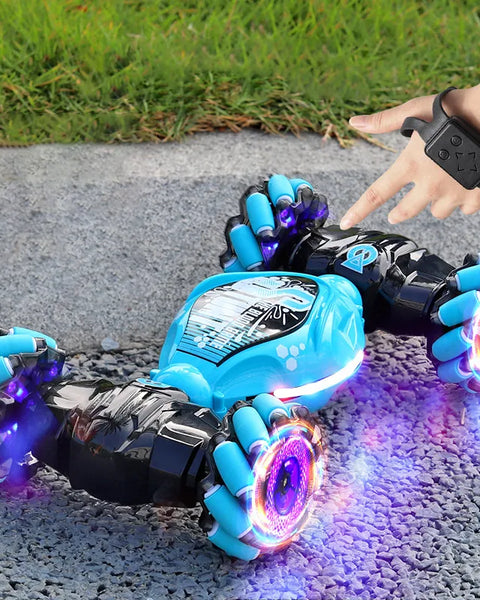 RC Car with LED Light Remote Control Car Watch Hand Gestures 360° Rotating Climbing Car Drift Electronic Adults Kid Toys Gift